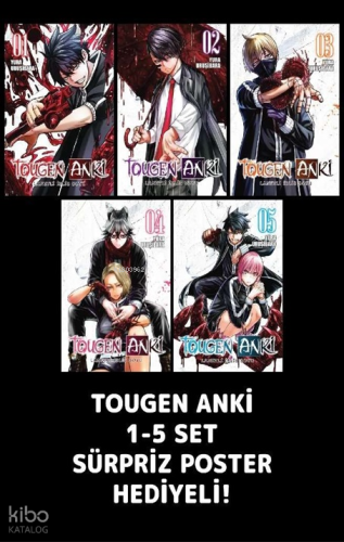 Tougen Anki (5 Cilt - Poster Hediyeli) | Yura Uruşibara | Komikşeyler 