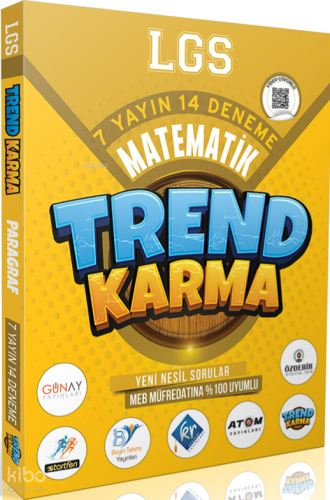 Trend Karma LGS Matematik Denemeleri 7 Yayın 14 Deneme