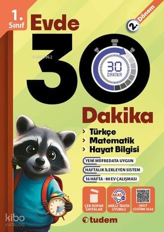Tudem 1. Sınıf 2. Dönem Evde 30 Dakika