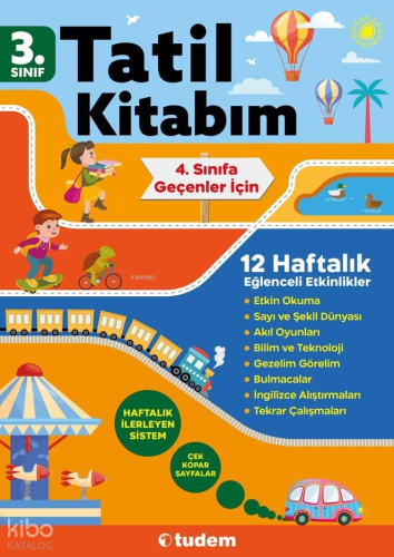 Tudem 3. Sınıf Tatil Kitabım