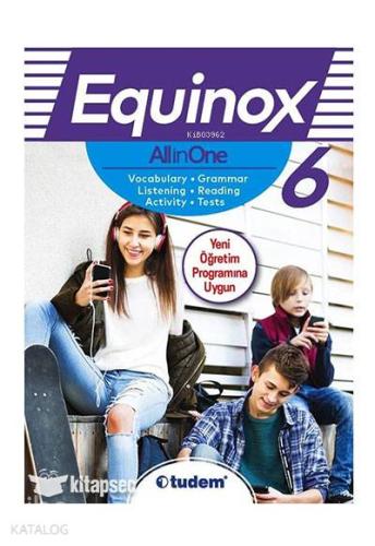 Tudem 6.Sınıf İngilizce Equinox All In One | | Tudem Yayınları - Sınav