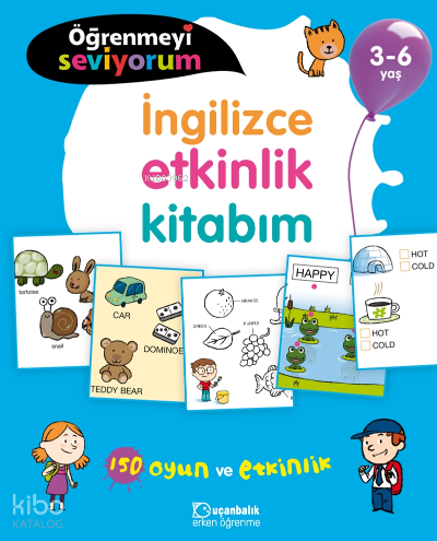Tudem Öğrenmeyi Seviyorum- İngilizce Etkinlik Kitabım 3-6 Yaş