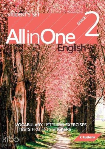 Tudem Yayınları 2. Sınıf İngilizce Seti All in One grade 2 Tudem