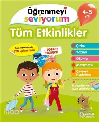 Tüm Etkinlikler - Öğrenmeyi Seviyorum 4-5 Yaş | Kolektif | Uçanbalık Y