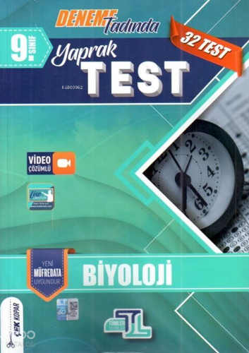 Tümler Yayınları 9. Sınıf Biyoloji Yaprak Test | Kolektif | Tümler Yay