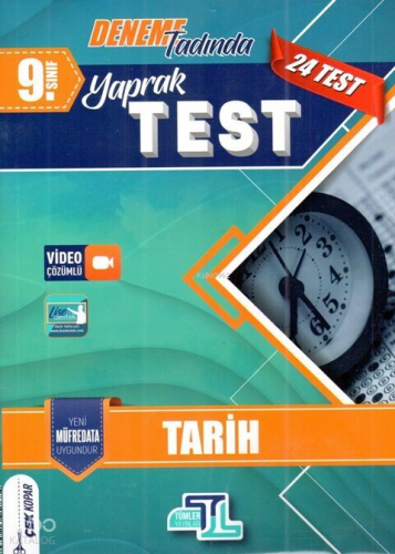 Tümler Yayınları 9. Sınıf Tarih Yaprak Test | Kolektif | Tümler Yayınl