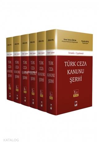 Türk Ceza Kanunu Şerhi (6 Cilt Takım) - (Ciltli) | Hasan Tahsin Gökcan