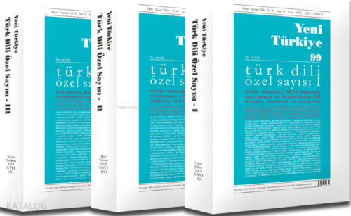 Türk Dili Özel Sayısı Sayı 99-100-101 (3 Cilt)