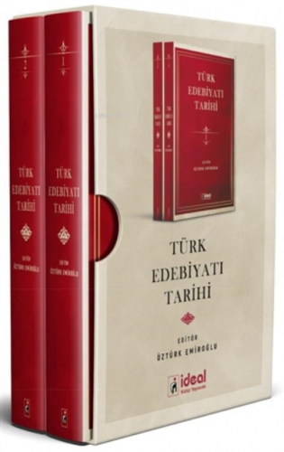 Türk Edebiyatı Tarihi (2 Cilt Kutulu Set) | Öztürk Emiroğlu | İdeal Kü