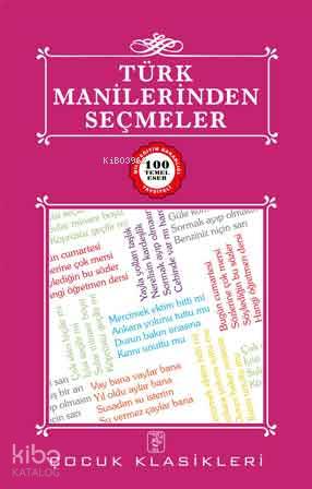 Türk Manilerinden Seçmeler | Anonim | Sis Yayıncılık