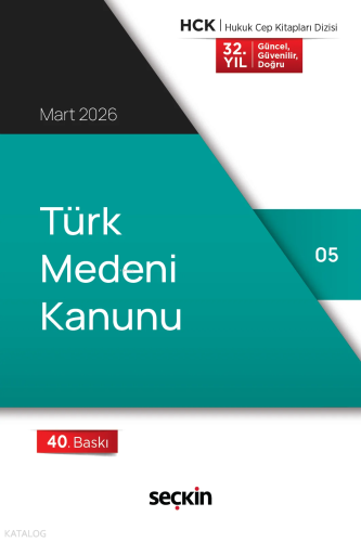 Türk Medeni Kanunu (Cep Kitabı) | Kolektif | Seçkin Yayıncılık