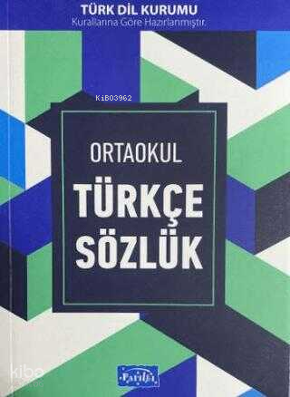 Türkçe Sözlük Orta Okul | Kolektif | Parıltı Yayıncılık