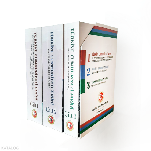 Türkiye Cumhuriyeti Tarihi (3 Kitap Kutulu) | Kolektif | Atatürk Araşt