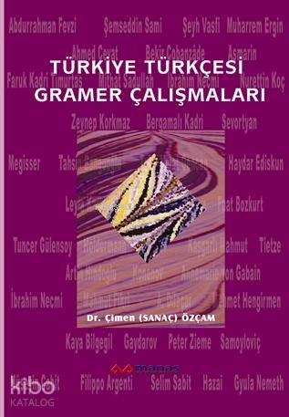 Türkiye Türkçesi Gramer Çalışmaları