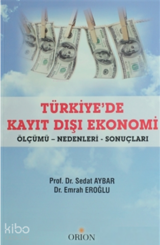 Türkiye'de Kayıt Dışı Ekonomi;Ölçümü Nedenleri Sonuçları