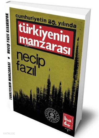 Türkiye'nin Manzarası (Ciltli) | Necip Fazıl Kısakürek | Büyük Doğu Ya