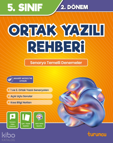 Turuncu Yayınları 5. Sınıf 2. Dönem Ortak Yazılı Rehberi