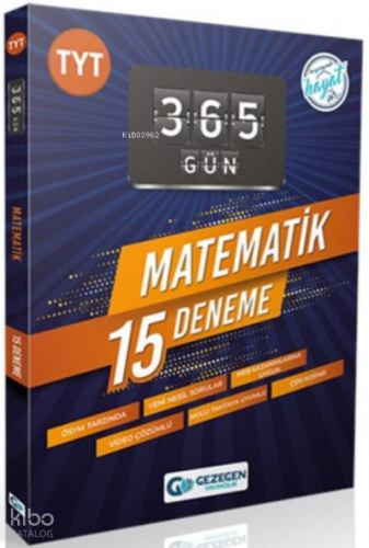 TYT 365 Gün Matematik Branş Deneme (Yeni) | Kolektif | Gezegen Yayıncı