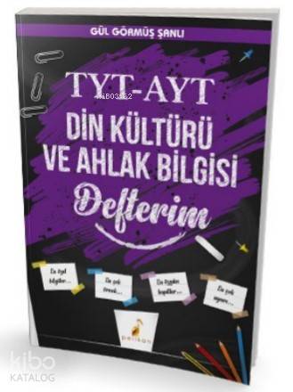TYT - AYT Din Kültürü ve Ahlak Bilgisi Defterim