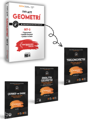 TYT - AYT Geometri Seti-2 ;(Video Konu Anlatımlı Soru Fasikül Seti)