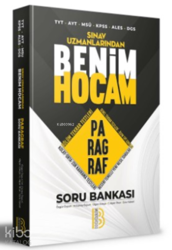 TYT - AYT - MSÜ - KPSS - ALES - DGS Sınav Uzmanlarından Paragraf Soru Bankası