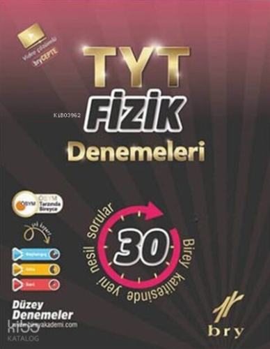 TYT - Branş Denemeleri - Fizik (30 lu) | Kolektif | Birey Yayıncılık