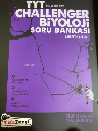 TYT Challenger Biyoloji Soru Bankası  (Tümü Video Çözümlü)