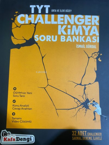 TYT Challenger Kimya Soru Bankası  (Tümü Video Çözümlü)