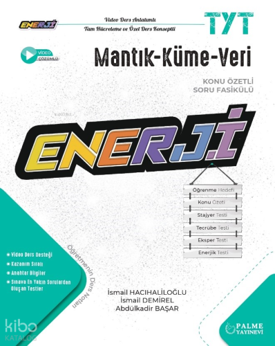TYT Enerji Mantık-Küme-Veri Konu Özetli Soru Fasikülü