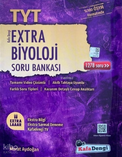 TYT Extra Biyoloji Soru Bankası | Kolektif | Kafa Dengi