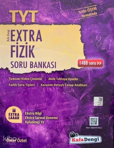 TYT Extra Fizik Soru Bankası | Kolektif | Kafa Dengi