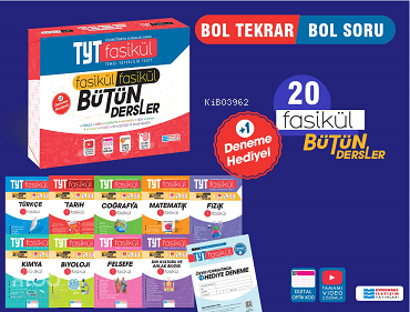 TYT Fasikül Fasikül Tüm Dersler Evrensel İletişim Yayınları | Kolektif