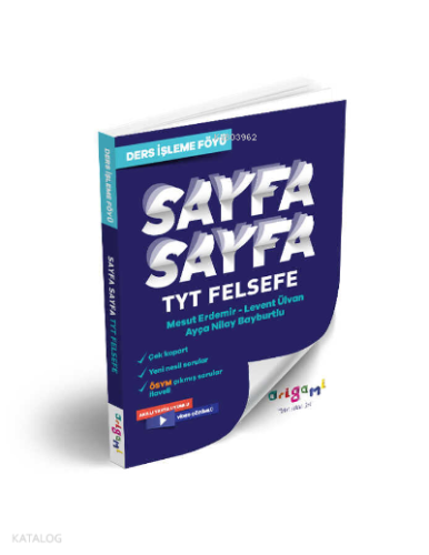 Tyt Felsefe Sayfa Sayfa Ders İşleme Föyü | Kolektif | Tammat Yayıncılı
