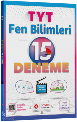 Tyt Fen Bilimleri 15Li Deneme