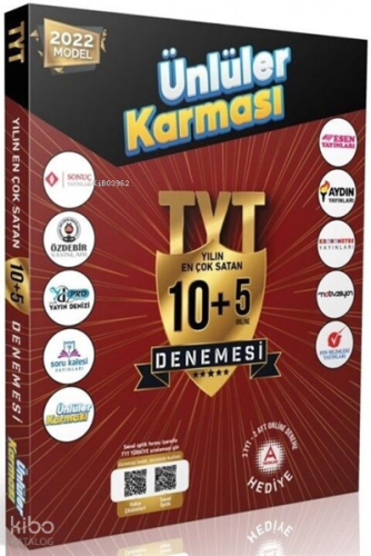 TYT Genel 10 + 5 Karma Deneme Ünlüler Karması