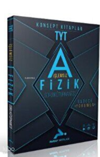 TYT İşlemsiz Fizik Soru Kütüphanesi | Kolektif | Paraf Yayınları