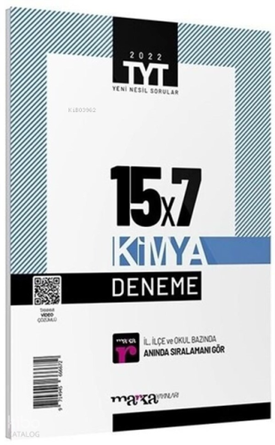 TYT Kimya 15x7 Deneme Tamamı Video Çözümlü Marka Yayınları