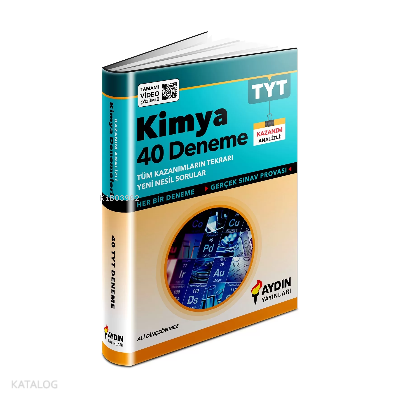 TYT Kimya 40 Deneme | Kolektif | Aydın Yayınları