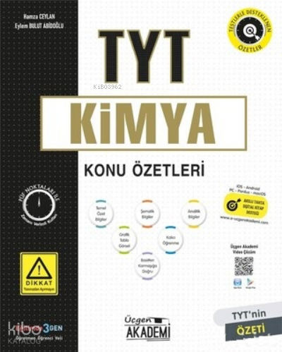 TYT KİMYA - Konu Özetleri | Hamza Ceylan | Üçgen Akademi (Hazırlık)