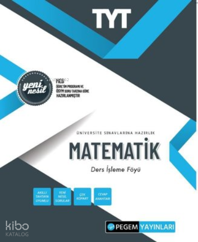 TYT Matematik Ders İşleme Föyü | Kolektif | Pegem Akademi Yayıncılık