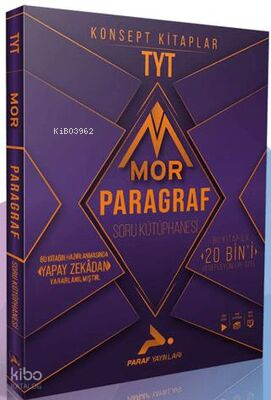 TYT Mor Paragraf Soru Kütüphanesi