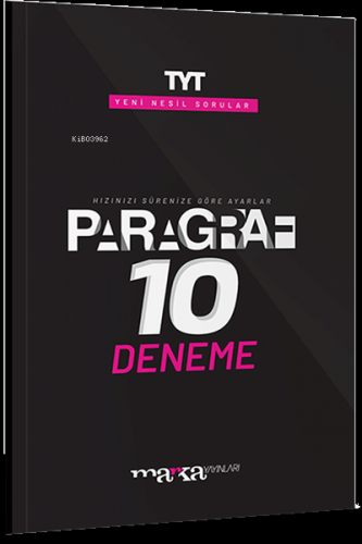 TYT Paragraf Yeni Nesil 10 Deneme Marka Yayınları