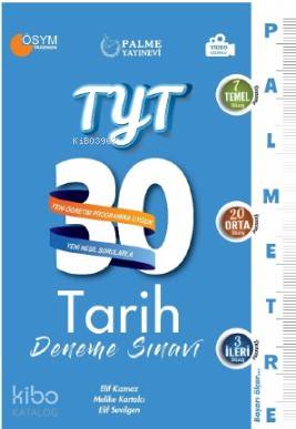 TYT Tarih 30 Deneme Sınavı (Palmetre Serisi)