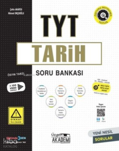 TYT Tarih - Soru Bankası | Kolektif | Üçgen Akademi (Hazırlık)