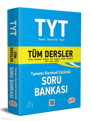 TYT Tüm Dersler Tamamı Çözümlü Soru Bankası