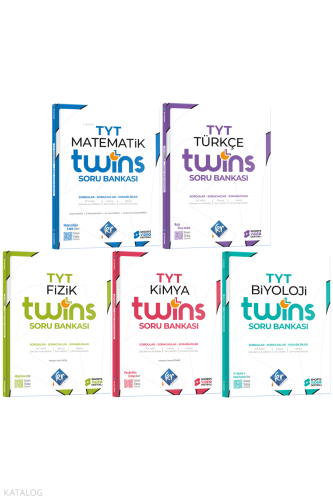TYT Twins Sayısal Soru Bankası Seti KR Akademi Yayınları