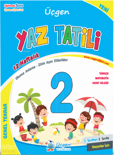 Üçgen Akademi 2. Sınıf – Yaz Tatili – 12 Haftalık Tekrar | Kolektif | 