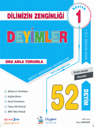 Üçgen Akademi Dilimizin Zenginliği Deyimler - 1. Seviye | Kolektif | Ü