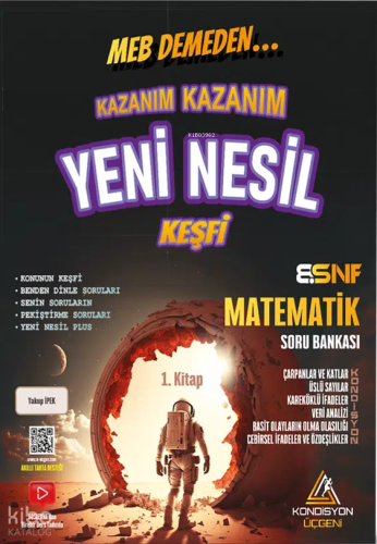 Üçgen Yayıncılık 8. Sınıf - Kazanım Kazanım Yeni Nesil Keşfi Matematik