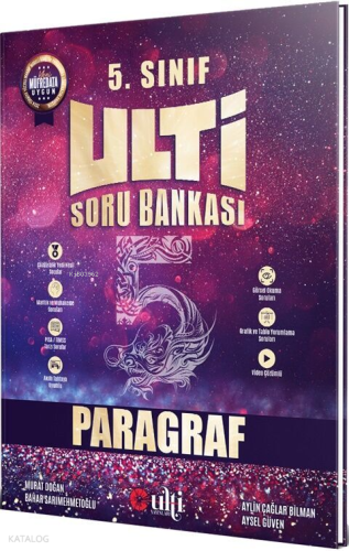 Ulti Yayınları 5. Sınıf Paragraf Soru Bankası | Murat Doğan | Ulti Yay
